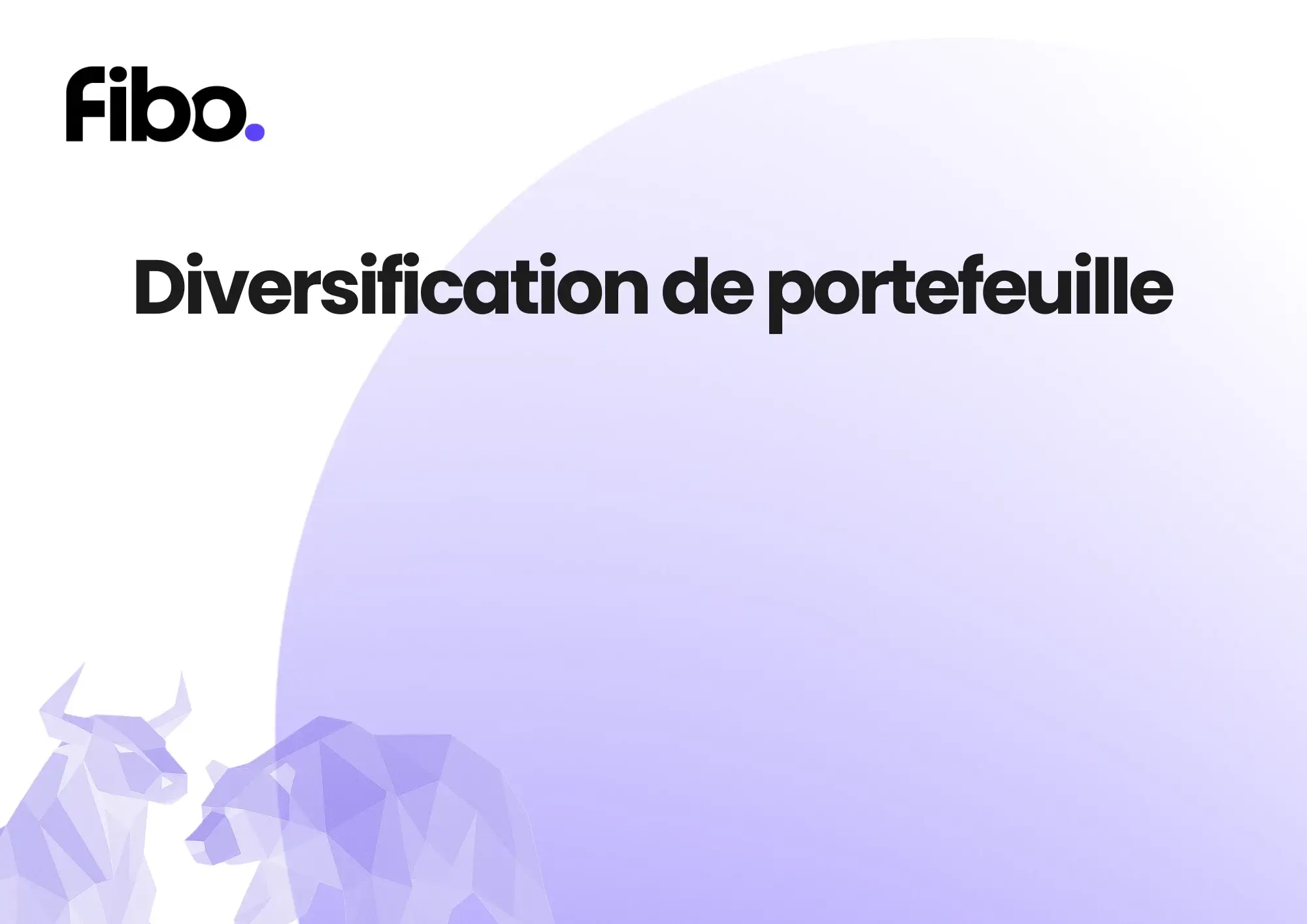 diversification de portefeuille