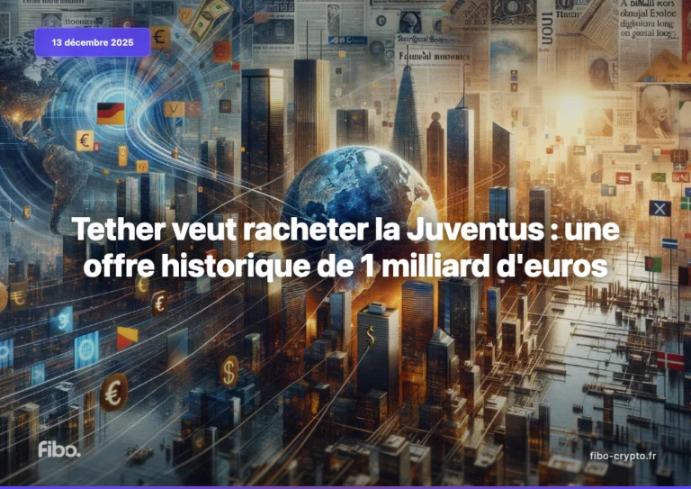 Tether veut racheter la Juventus : une offre historique de 1 milliard d&rsquo;euros
