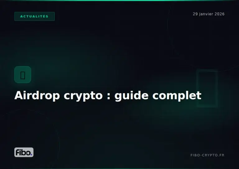 Airdrop crypto : qu’est-ce que c’est et comment en recevoir