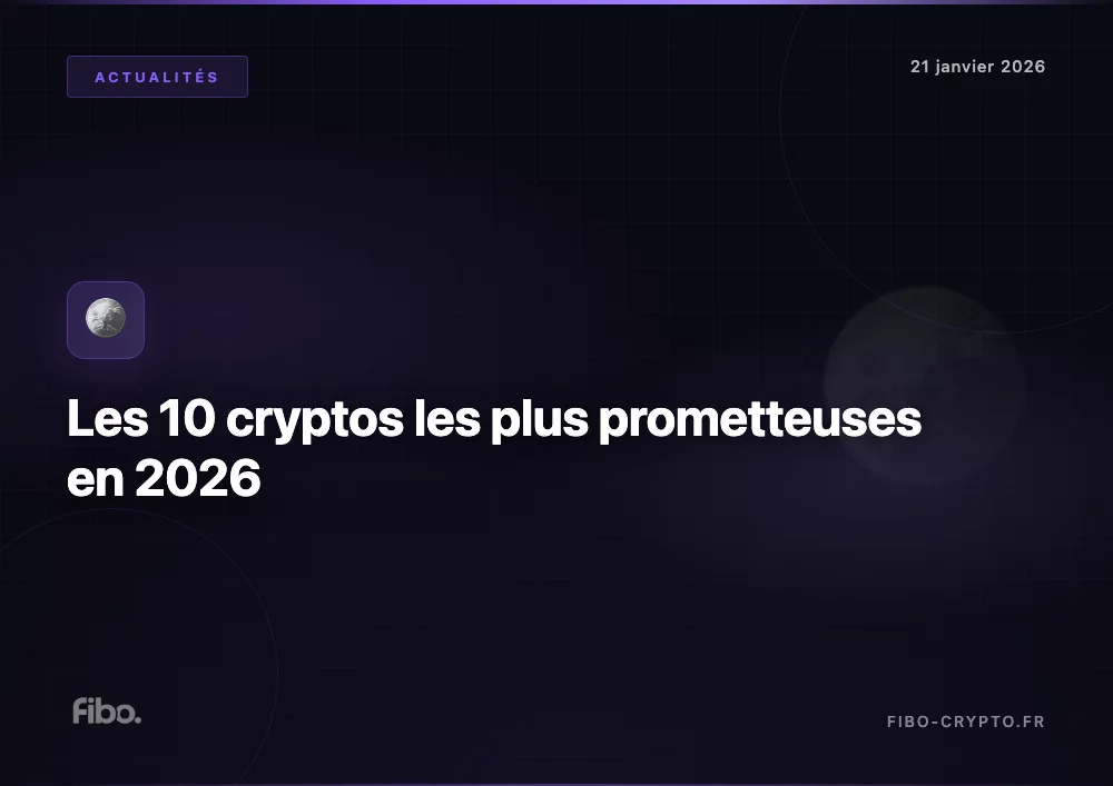 Les 10 cryptos les plus prometteuses en 2026 : guide complet pour investir