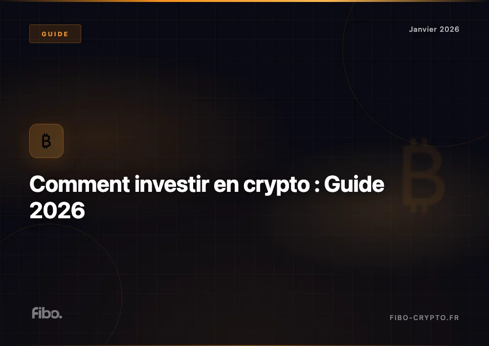 Investir en crypto guide 2026 - Fibo Crypto