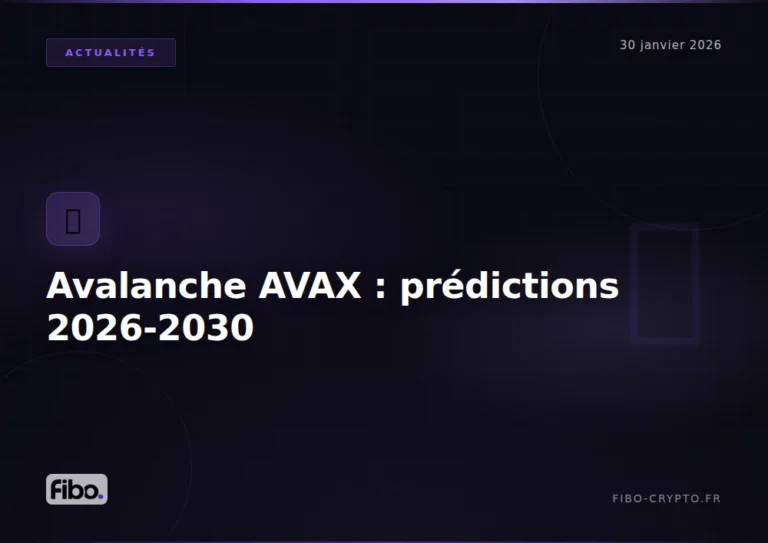 Avalanche en 2026 : 20$ ou 100$ ? Les prédictions des experts décryptées