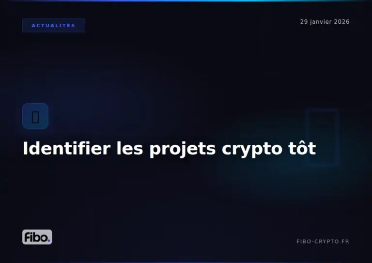Comment identifier les projets crypto tôt : guide complet