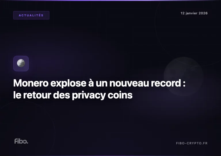 Monero explose à un nouveau record : le retour des privacy coins