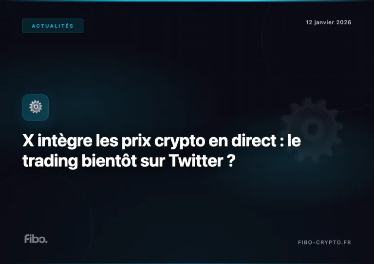 X intègre les prix crypto en direct : le trading bientôt sur Twitter ?