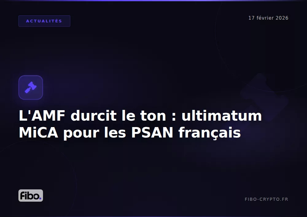 Amf ultimatum mica psan france juillet 2026
