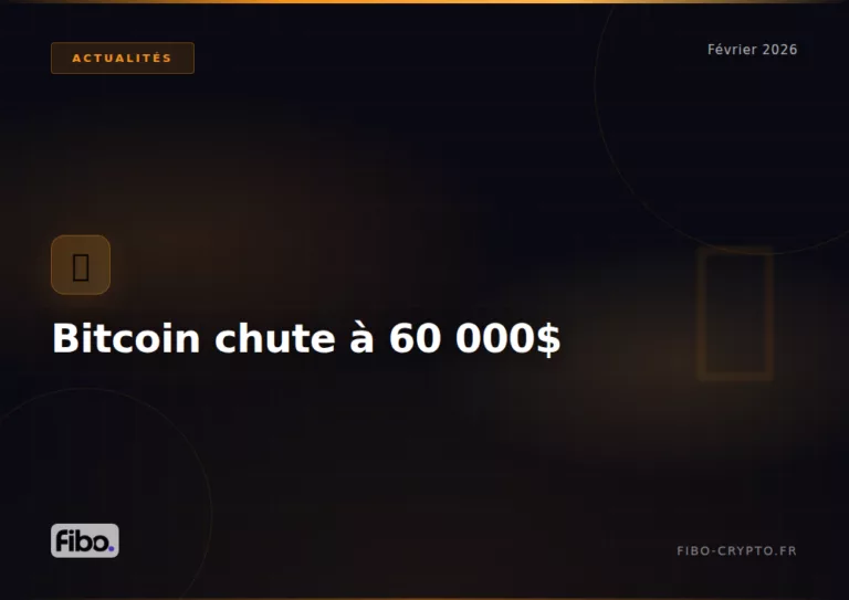 Bitcoin crash 60000 fear index ftx fevrier 2026