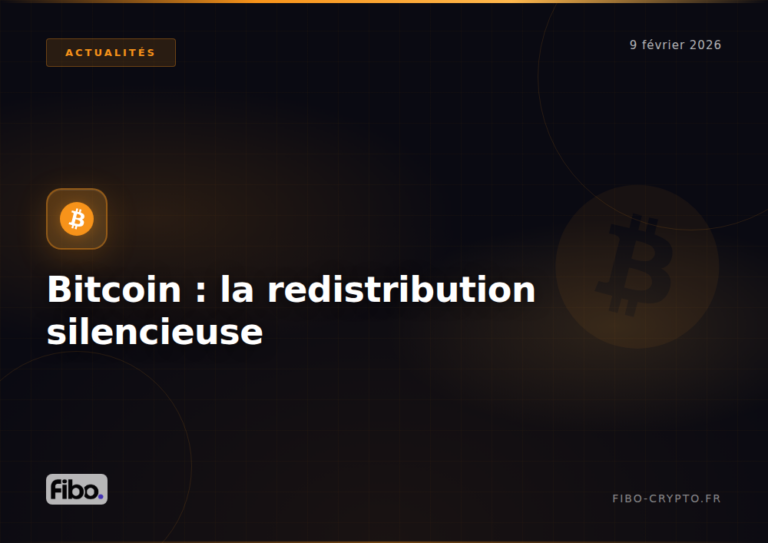 Bitcoin redistribution silencieuse header