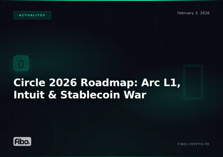 Circle Unveils 2026 Roadmap: Arc L1, Intuit Partnership, and Stablecoin War
