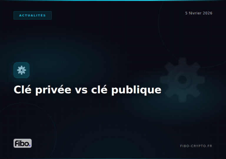 Clé privée vs clé publique : comprendre les fondamentaux de la cryptographie