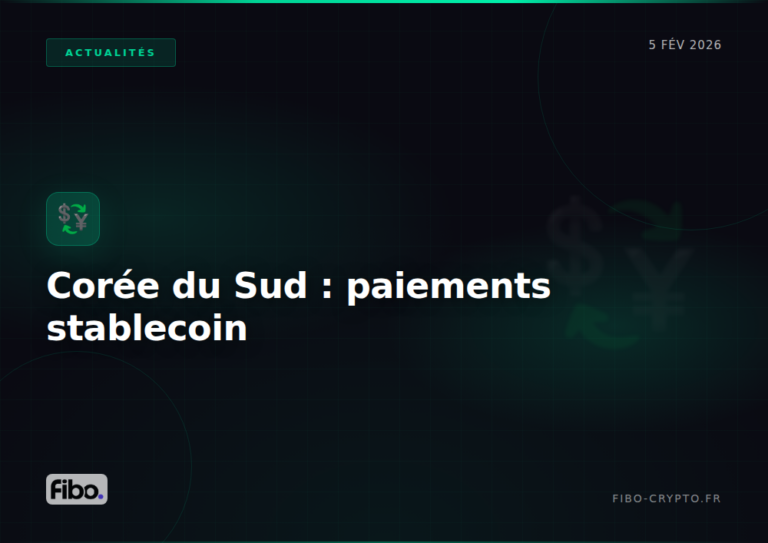 La Corée du Sud accepte les paiements en stablecoin pour l’éducation : une première nationale