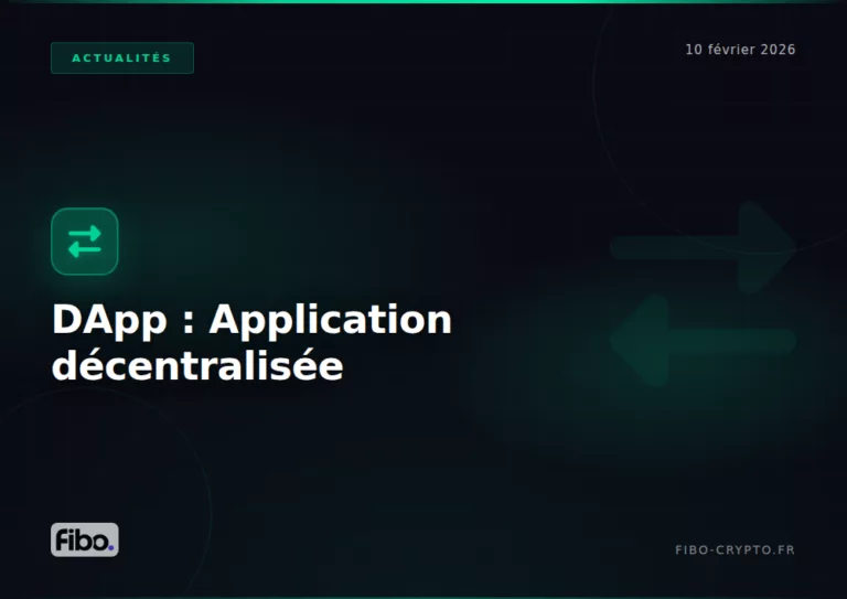 Dapp application decentralisee guide