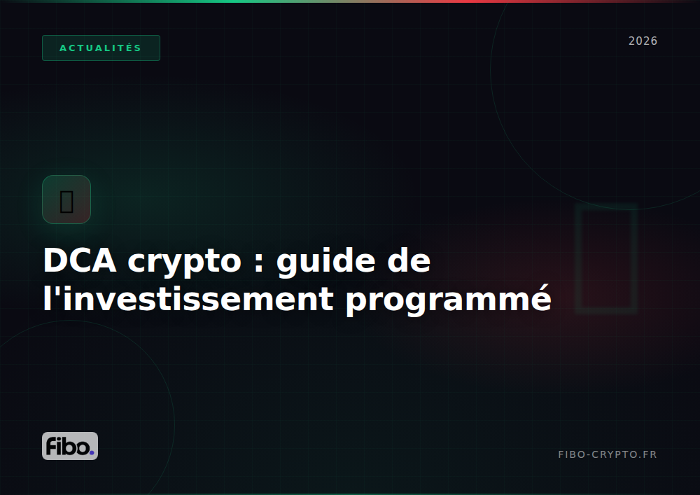DCA crypto : guide complet de l’investissement programmé en cryptomonnaies