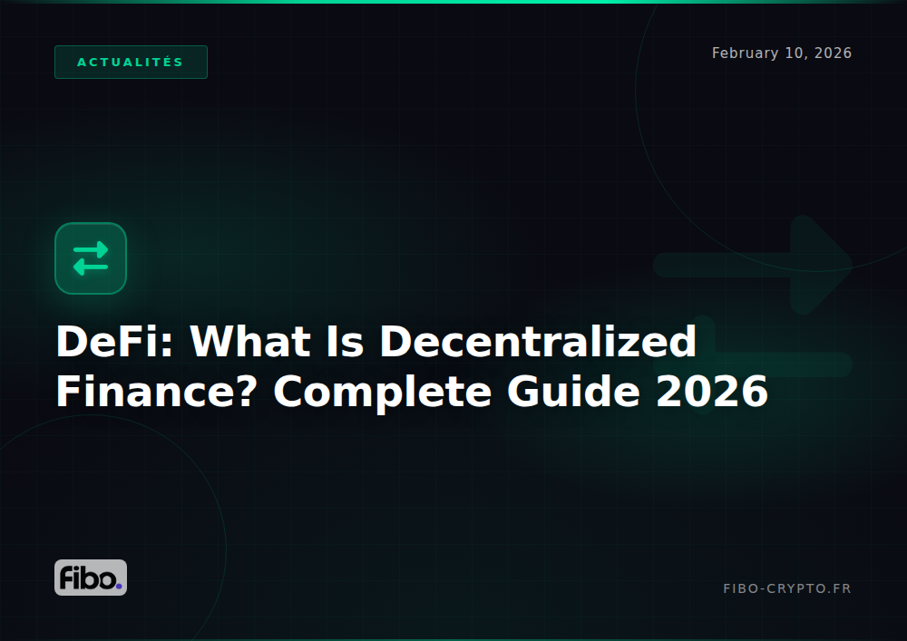 DeFi: What Is Decentralized Finance? Complete Guide 2026
