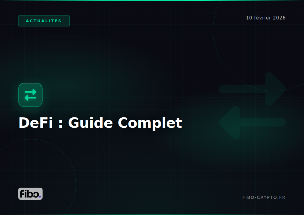 DeFi : Qu&rsquo;est-ce que la Finance Décentralisée ? Guide 2026