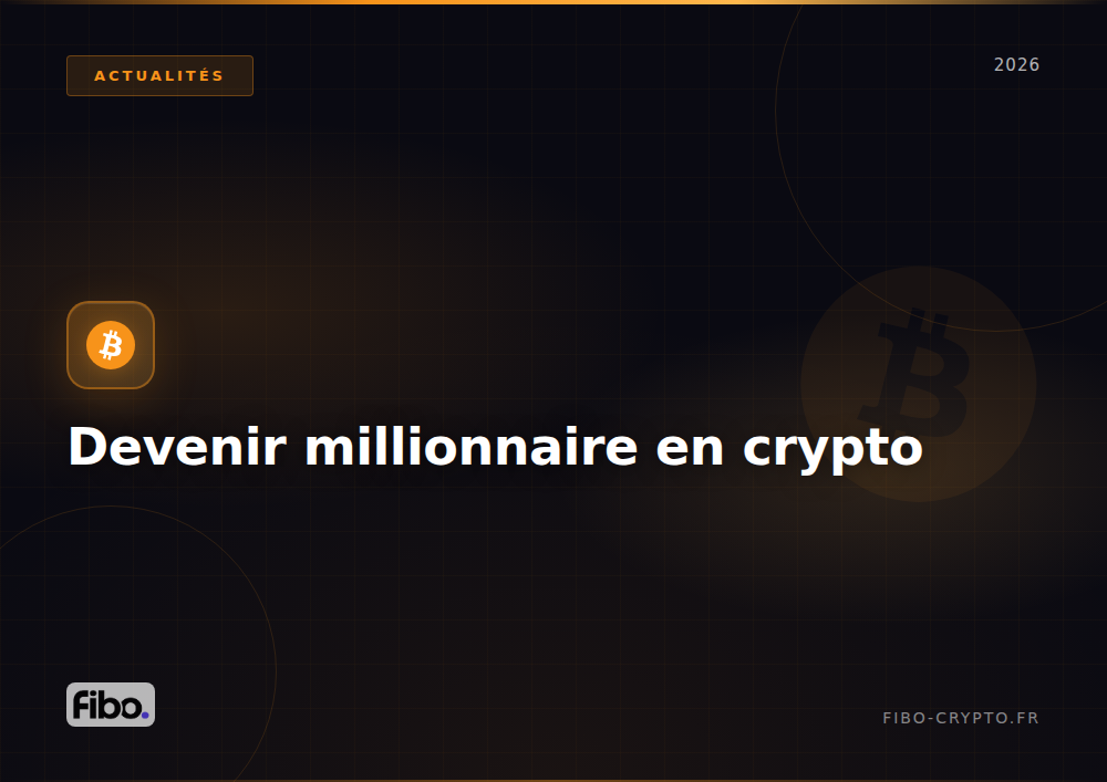 Devenir millionnaire crypto