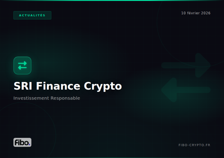 SRI et Investissement Responsable en Crypto : Guide Complet ESG 2026