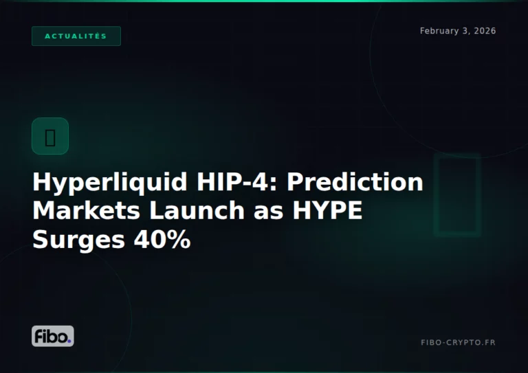 Hyperliquid HIP-4: DEX Launches Prediction Markets as HYPE Surges 40%