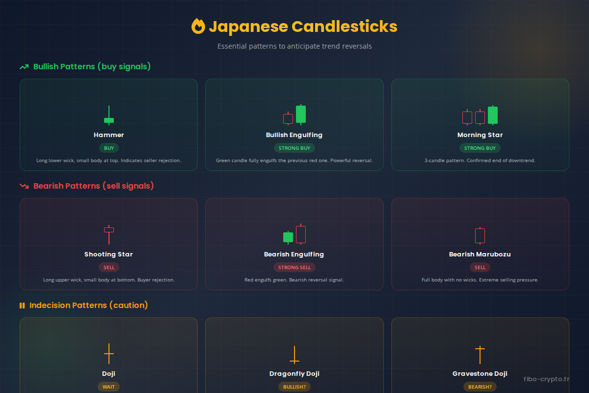 Japanese candlestick guide and reversal patterns in crypto