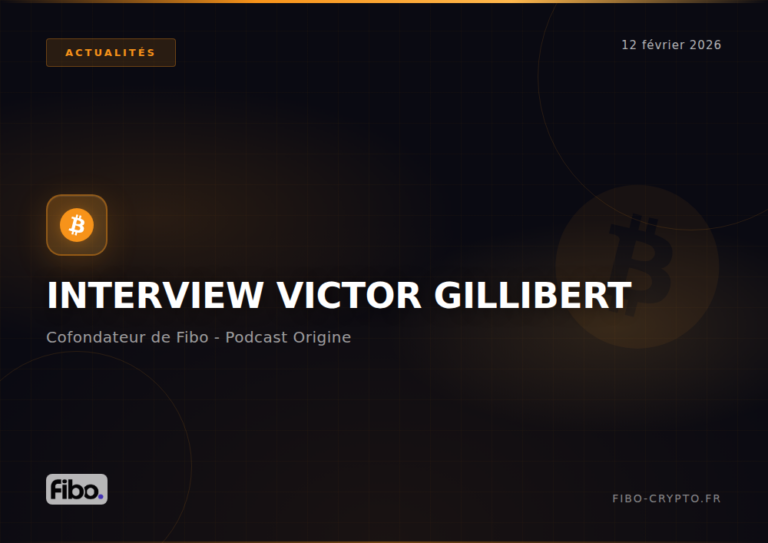 Victor Gillibert : « Bitcoin, C&rsquo;est la Rareté Numérique » – Interview Podcast Origine