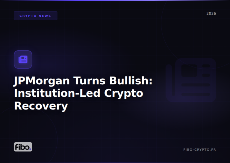 JPMorgan Turns Bullish: Bank Predicts Institution-Led Crypto Recovery
