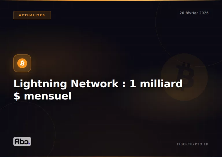 Lightning network 1 milliard volume mensuel
