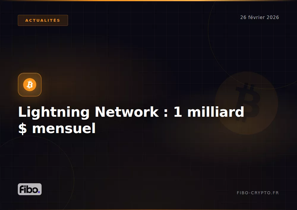 Lightning network 1 milliard volume mensuel
