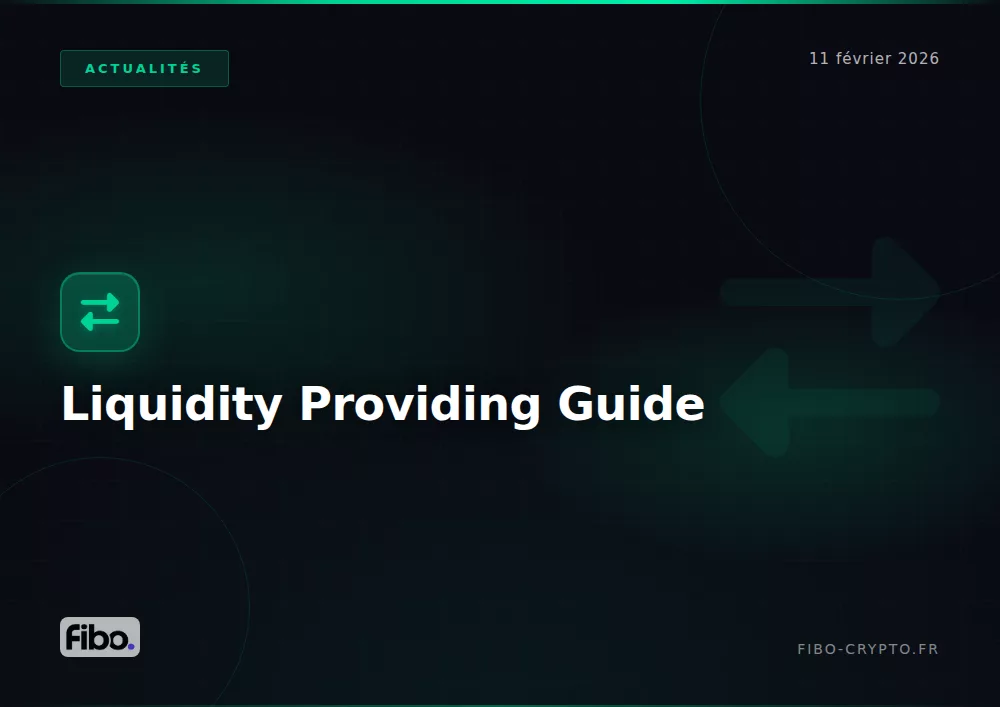 Liquidity Providing : Guide Complet du Fournisseur de Liquidité DeFi 2026