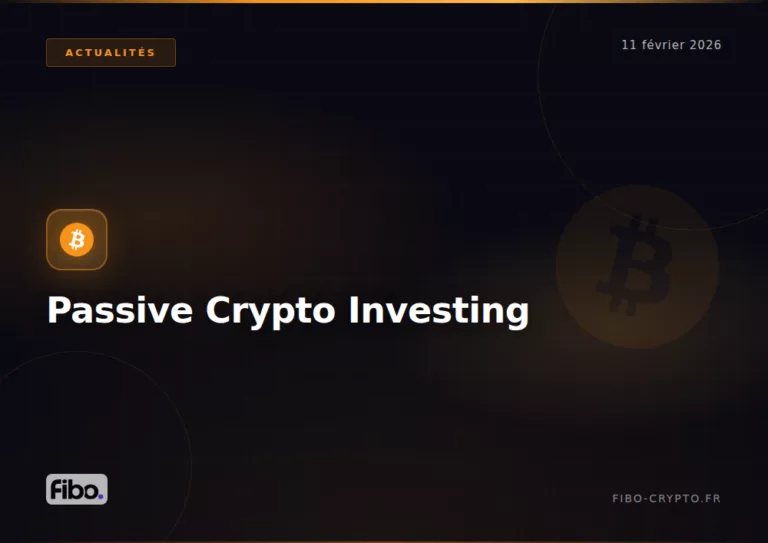 Passive crypto investing dca guide