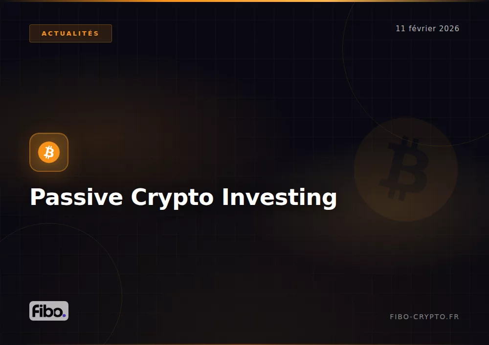 Passive crypto investing dca guide