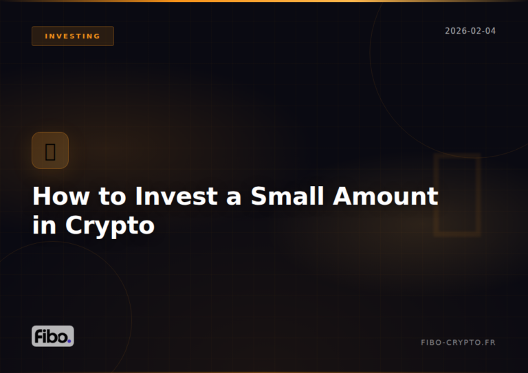 How to Invest a Small Amount of Money in Cryptocurrencies