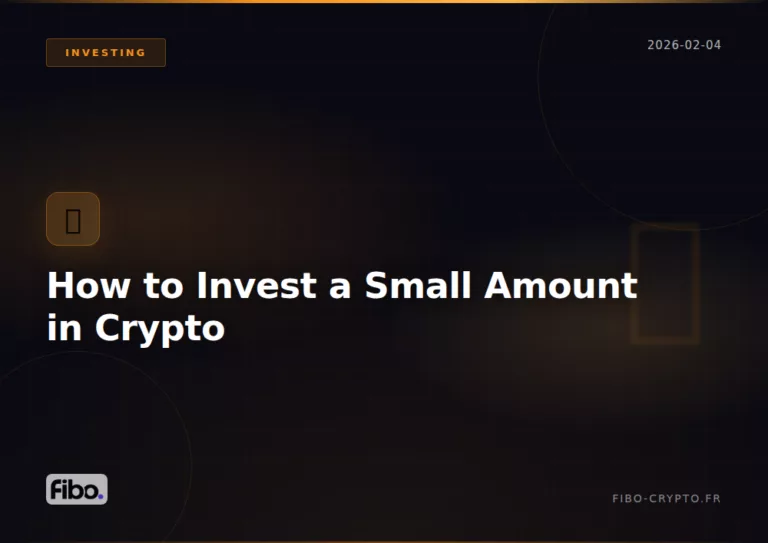 Petite somme crypto