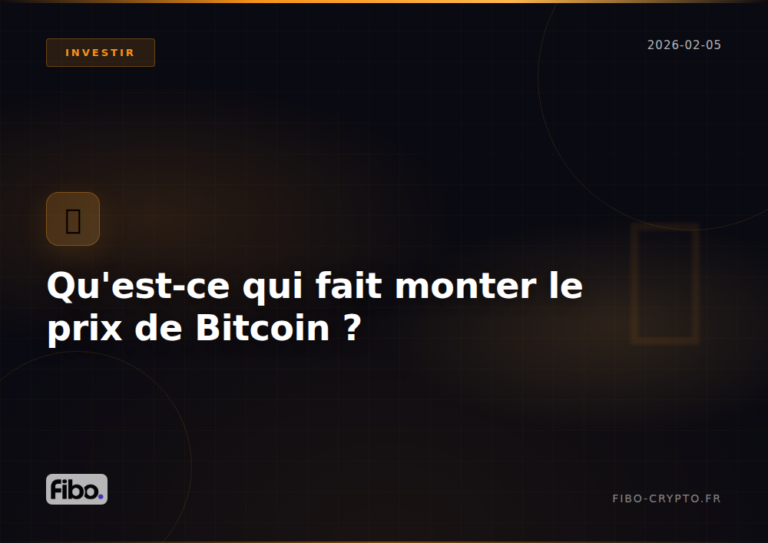 Qu&rsquo;est-ce qui fait monter le prix de Bitcoin ? Les 8 facteurs clés