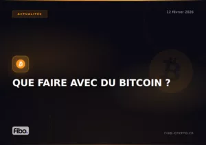 Que faire bitcoin 2025