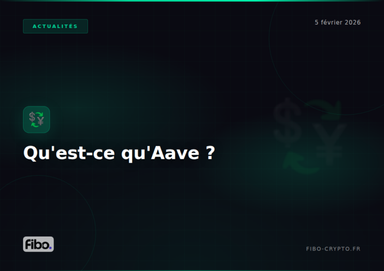 Qu&rsquo;est-ce qu&rsquo;Aave ? Guide complet du protocole DeFi leader