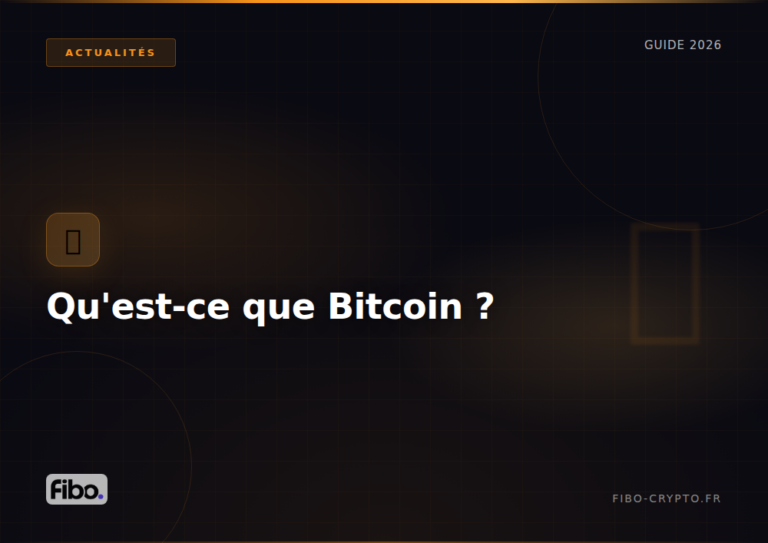 Qu&rsquo;est-ce que Bitcoin ? Guide complet 2026