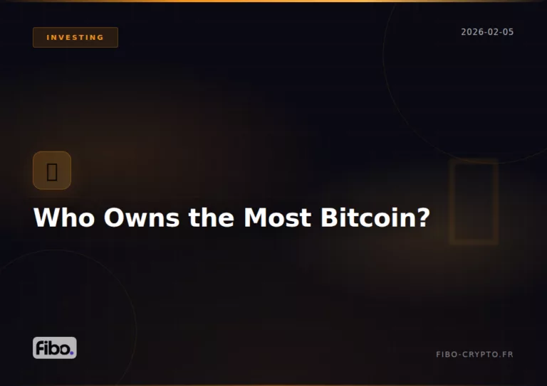 Qui detient bitcoin