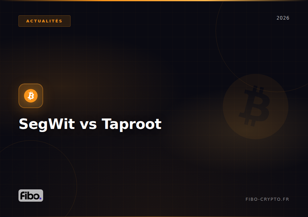 Segwit vs taproot bitcoin guide