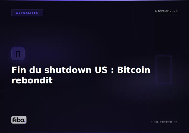 Shutdown us bitcoin rebond