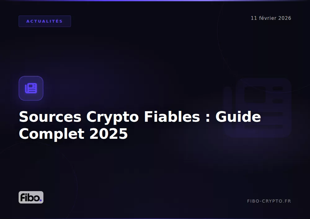 Sources Crypto Fiables : Le Guide Complet pour S&rsquo;Informer en 2025