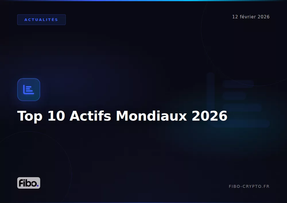 Top 10 des Plus Gros Actifs Mondiaux 2026 : L’Ascension de Bitcoin dans le Classement