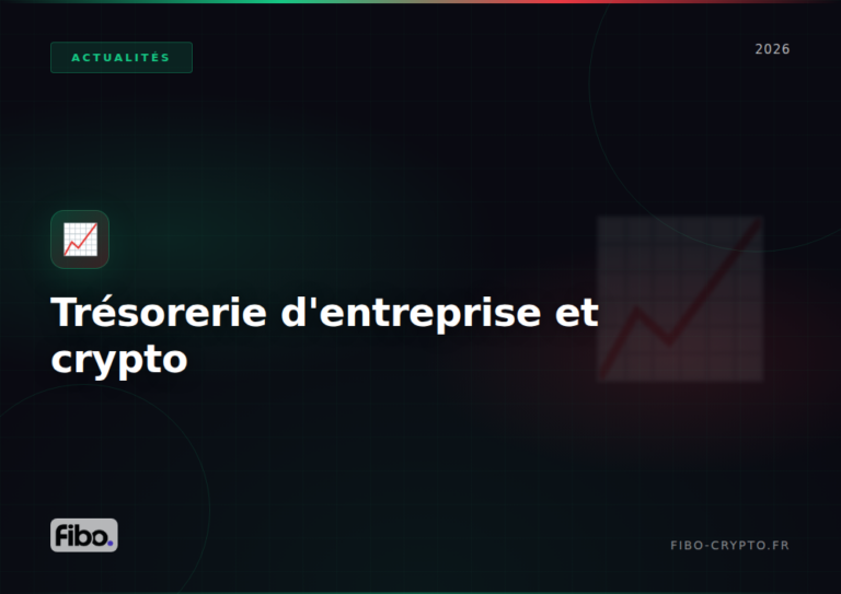 Trésorerie d'entreprise et crypto : investir intelligemment en 2026
