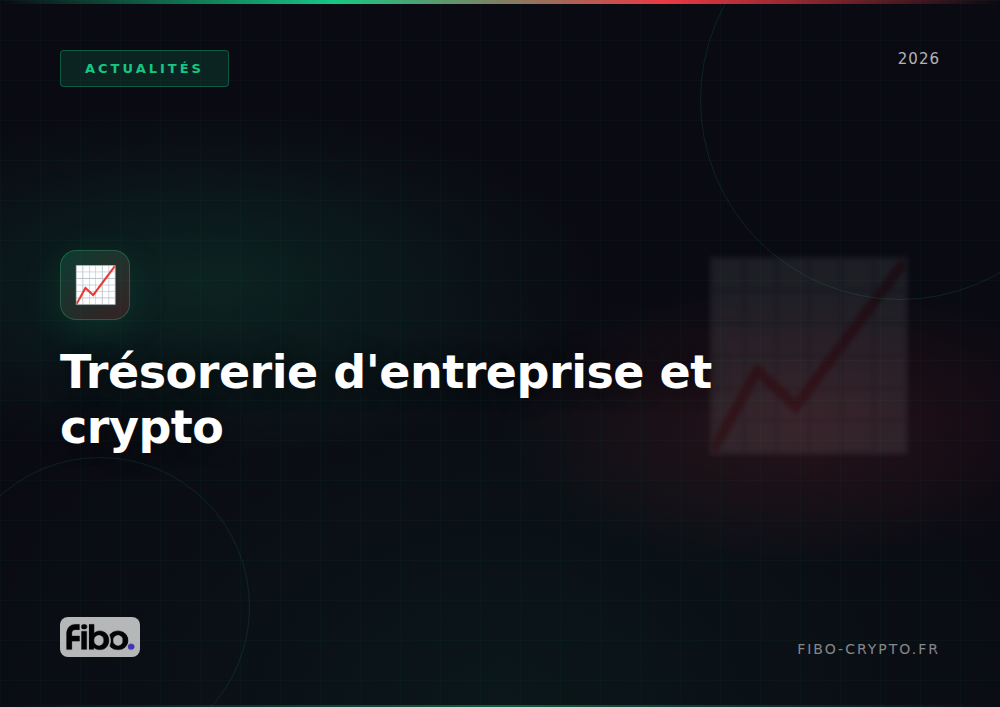 Trésorerie d'entreprise et crypto : investir intelligemment en 2026