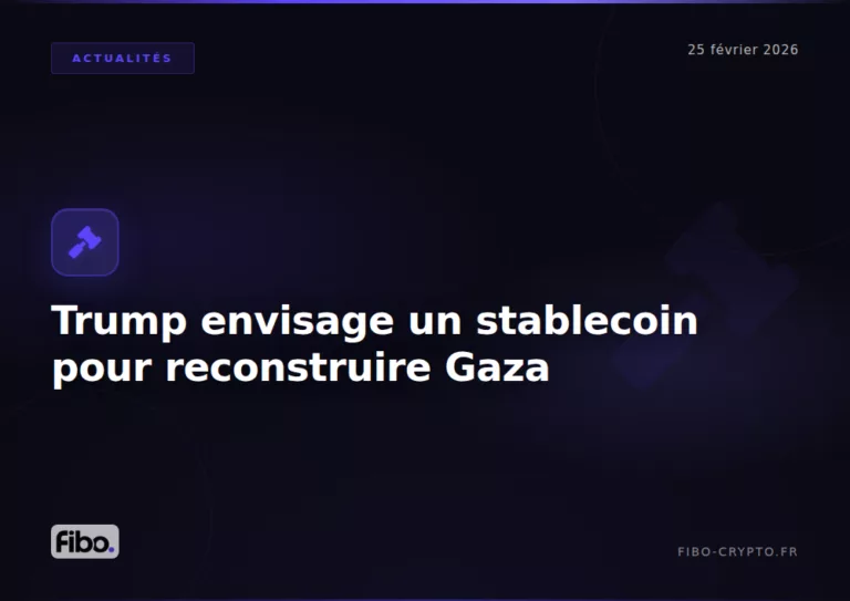 Trump stablecoin gaza