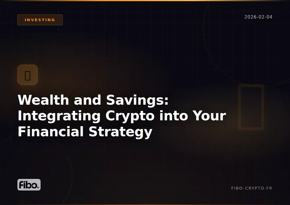 Wealth and Savings: How to Integrate Cryptocurrencies into Your Financial Strategy in 2026