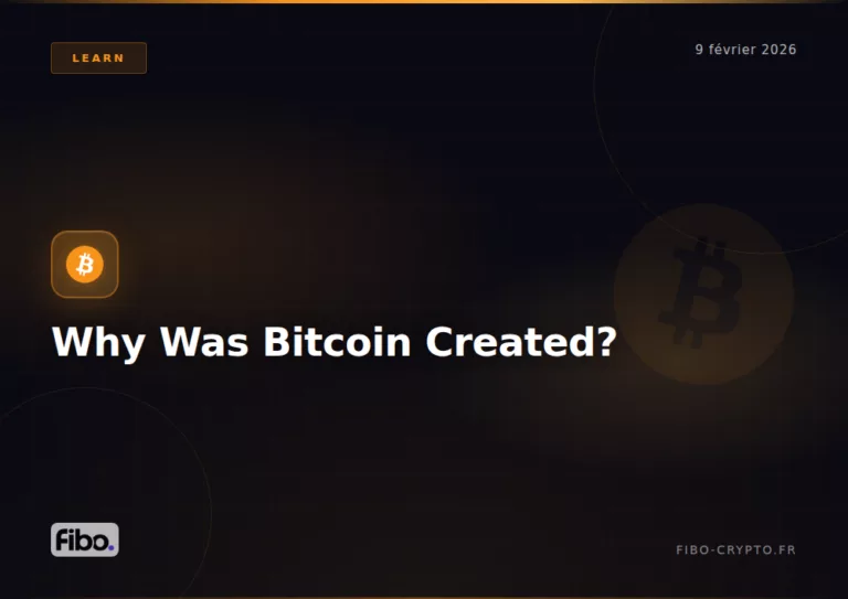 Why bitcoin created