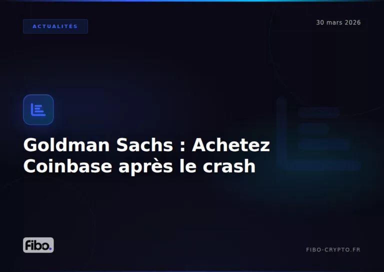 Goldman Sachs Coinbase Robinhood crash crypto