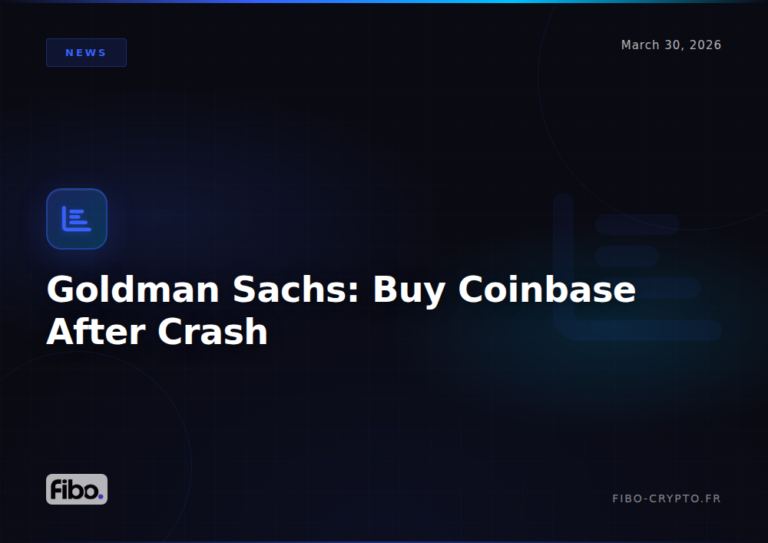 Goldman Sachs Recommends Buying Coinbase and Robinhood After the -46% Crash