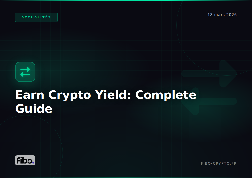 How to earn yield on crypto: staking, lending and liquidity providing (2026)