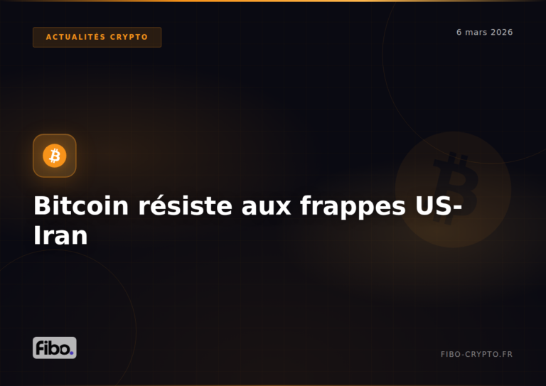 Bitcoin résiste aux frappes US-Iran : Polymarket secoué par un scandale d&rsquo;insider trading
